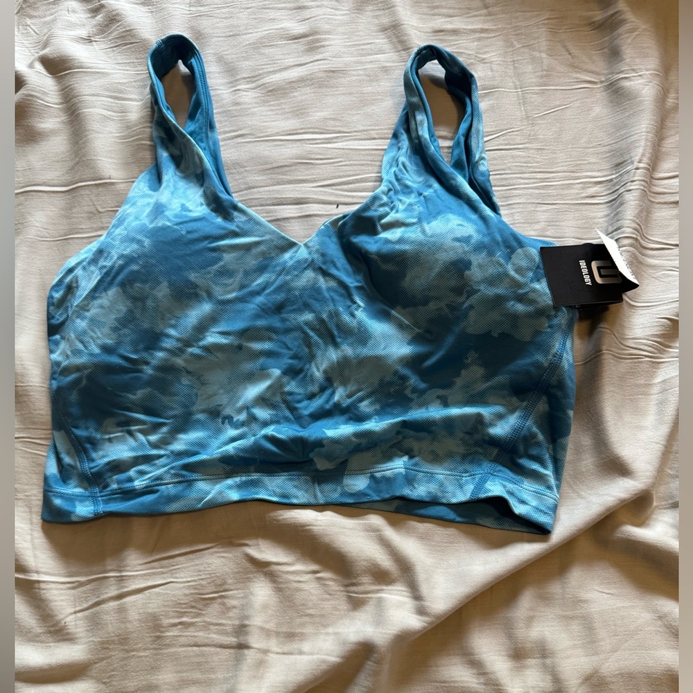 Blue Women's Sports Bra